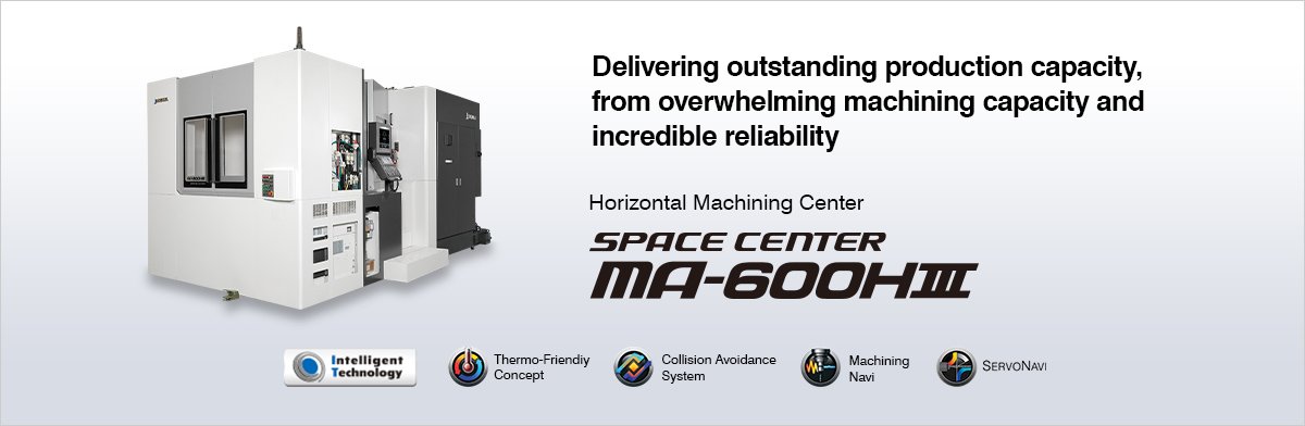 Newly Released Horizontal Machining Center: MA-600H III