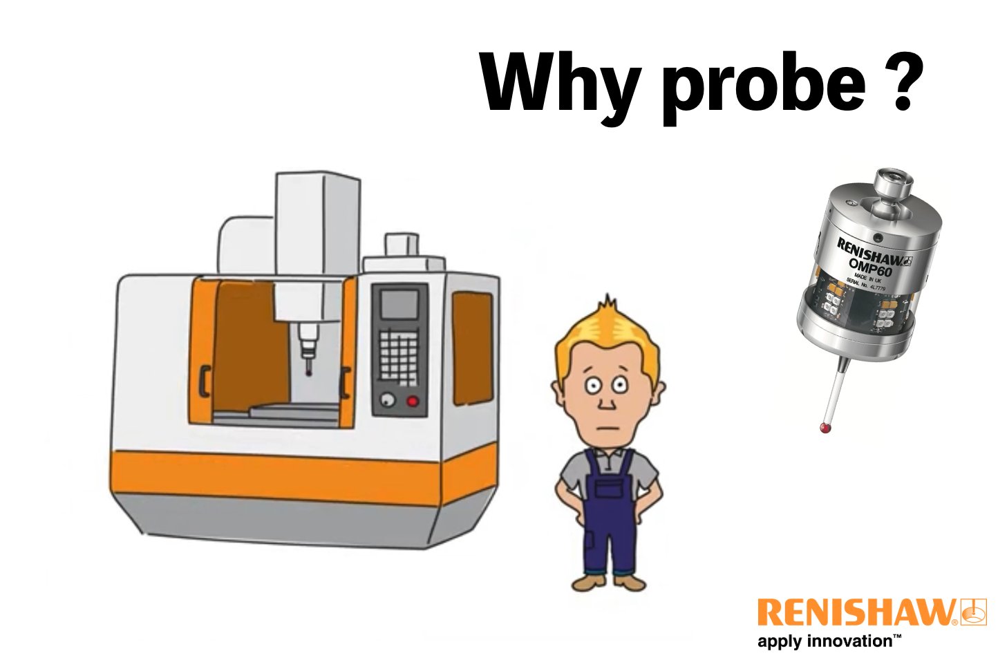 Renishaw   < How to effective use the probe in Machine Tools ? >     vol 1